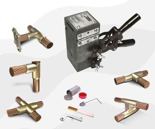 Exothermic welding kit (earthing)
