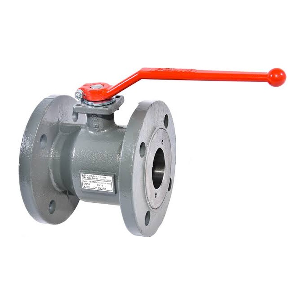 Ball valve, 1/2", Cast iron, flanged PN16/Class150