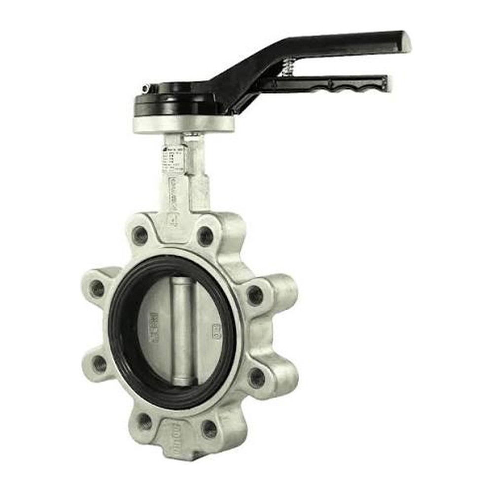 Butterfly valve, 1/2", Stainless steel 316, flanged PN16/Class150