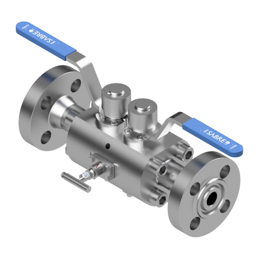 Double block & bleed valve