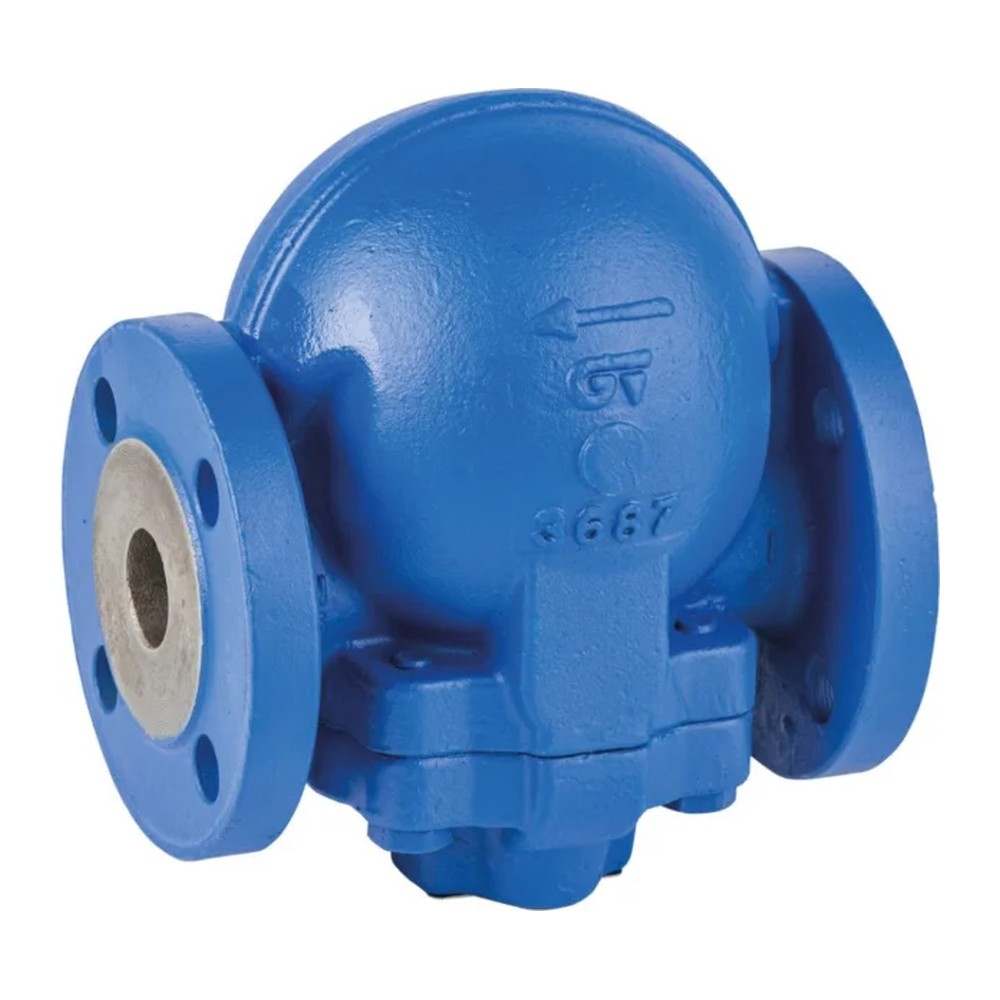 Ball float steam trap (lever type)