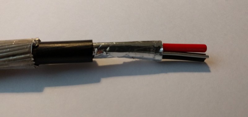 XLPE/PVC power cable, Cu, 2.5 sq.mm, 4-core, 0.6/1kV