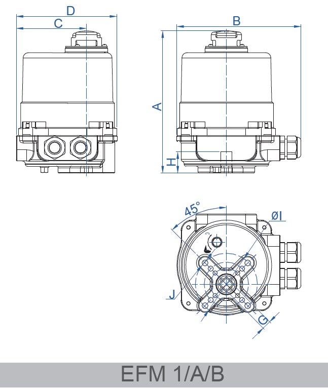 EFM dimension drawing