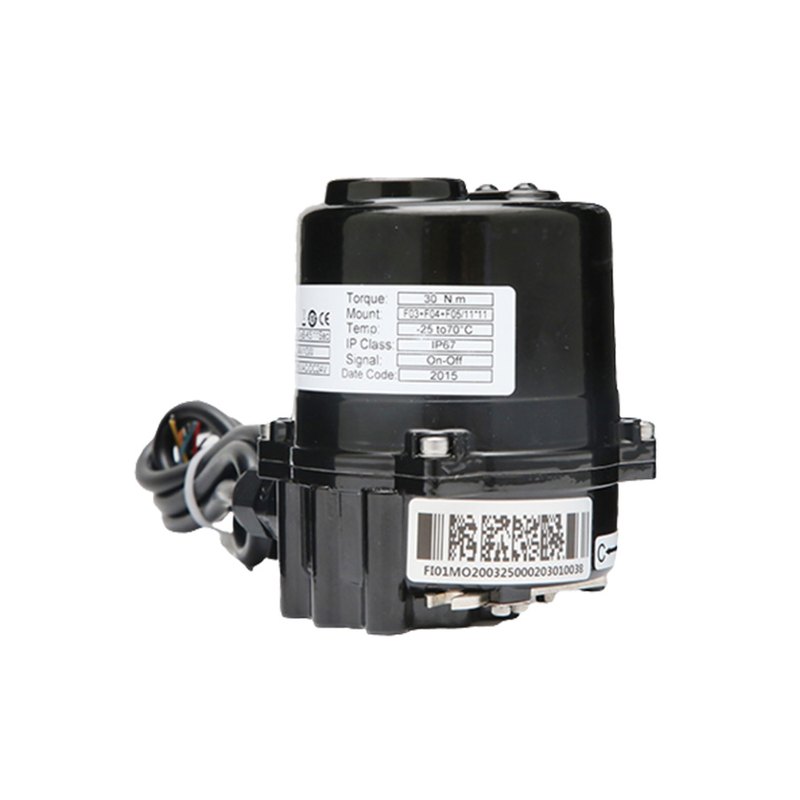 Quarter-turn electric actuator EFM1-H / EFMA-H / EFMB-H, handwheel, 35–80 N·m
