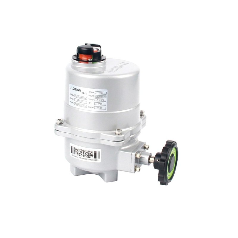 Quarter-turn electric actuator EOH03-H to EOH08-H, handwheel, 35–80 N·m
