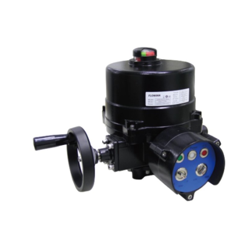 Quarter-turn electric actuator EOM series, integration type, 100–20000 N·m