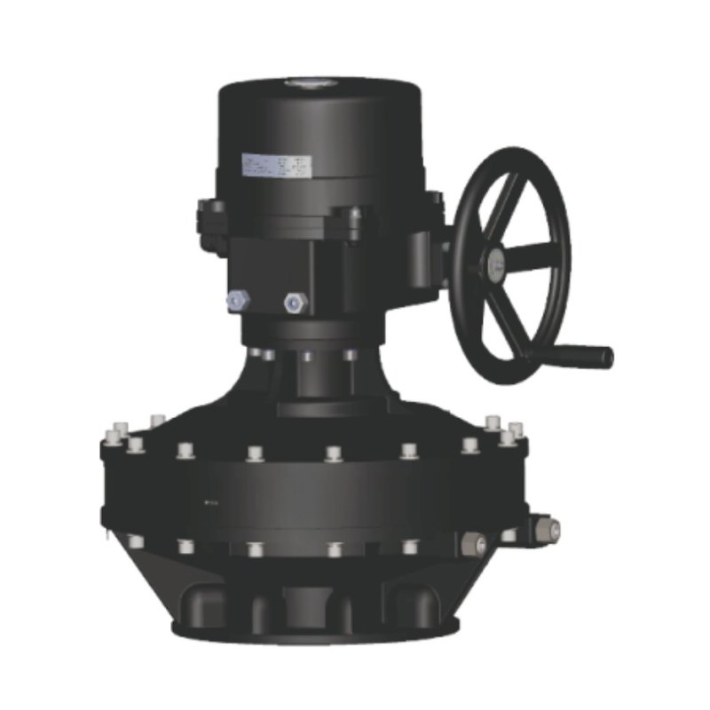 Quarter-turn electric actuator EOM13–EOM15, 3-phase, 13000–20000 N·m