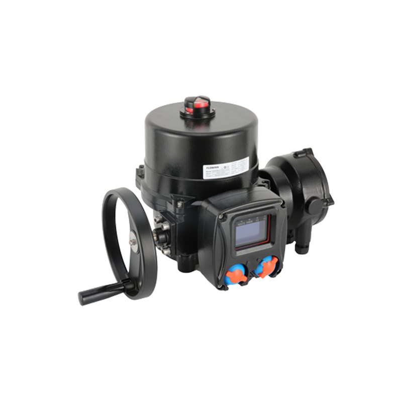 Quarter-turn electric actuator EOM series, intelligent, Modbus, 100–20000 N·m