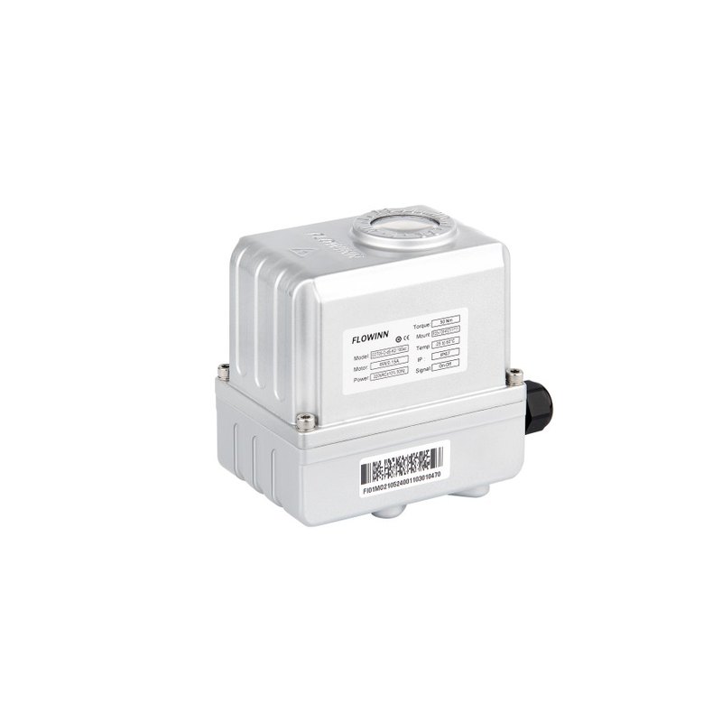 Quarter-turn electric actuator EOT05, compact, 50 N·m