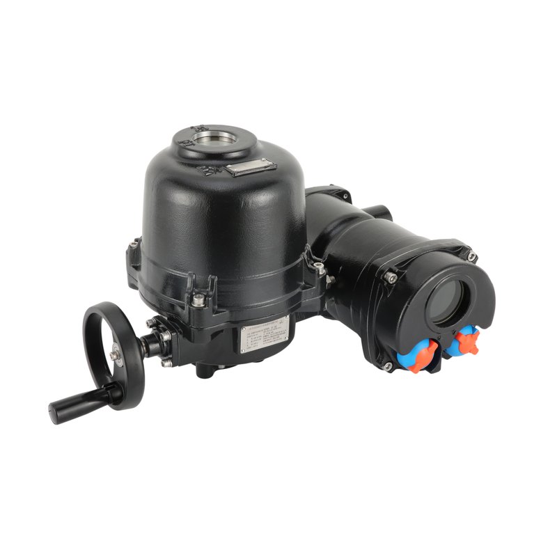 Explosion-proof quarter-turn electric actuator EXCJ2–12, super intelligent, 100–8000 N·m