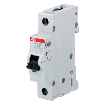 ABB S200-C supplementary protector, C curve, 0.5–63 A, 1–4 pole and 1+N / 3+N, UL 1077