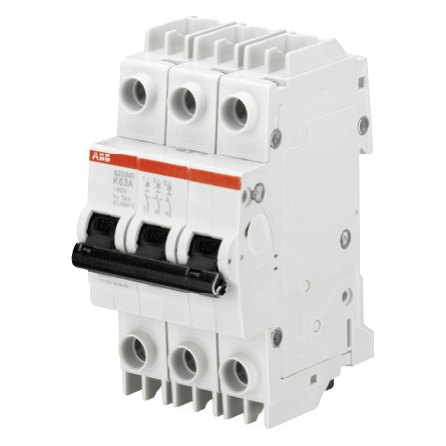ABB S200MR-K supplementary protector with ring-tongue terminals, K curve, 0.2–63 A, 1–4 pole, UL 1077 – photo 3
