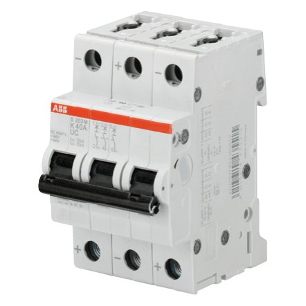 ABB S200MUC-K AC/DC supplementary protector, K curve, 0.2–63 A, 1–4 pole, UL 1077 – photo 3