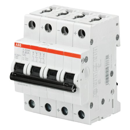 ABB S200MUC-K AC/DC supplementary protector, K curve, 0.2–63 A, 1–4 pole, UL 1077 – photo 4