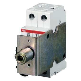 ABB S2C-DH rotary operating mechanism for 2-, 3- and 4-pole MCBs
