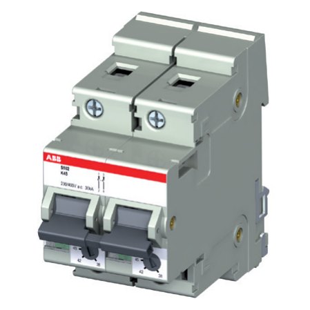 ABB S500UC-K adjustable DC supplementary protector, K curve, 0.1–45 A, 1–4 pole, UL 1077 – photo 2