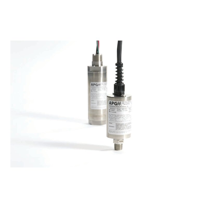 APG PT-400 heavy-duty intrinsically safe pressure transducer, vacuum to 2,070 bar, 4–20 mA / voltage / Modbus