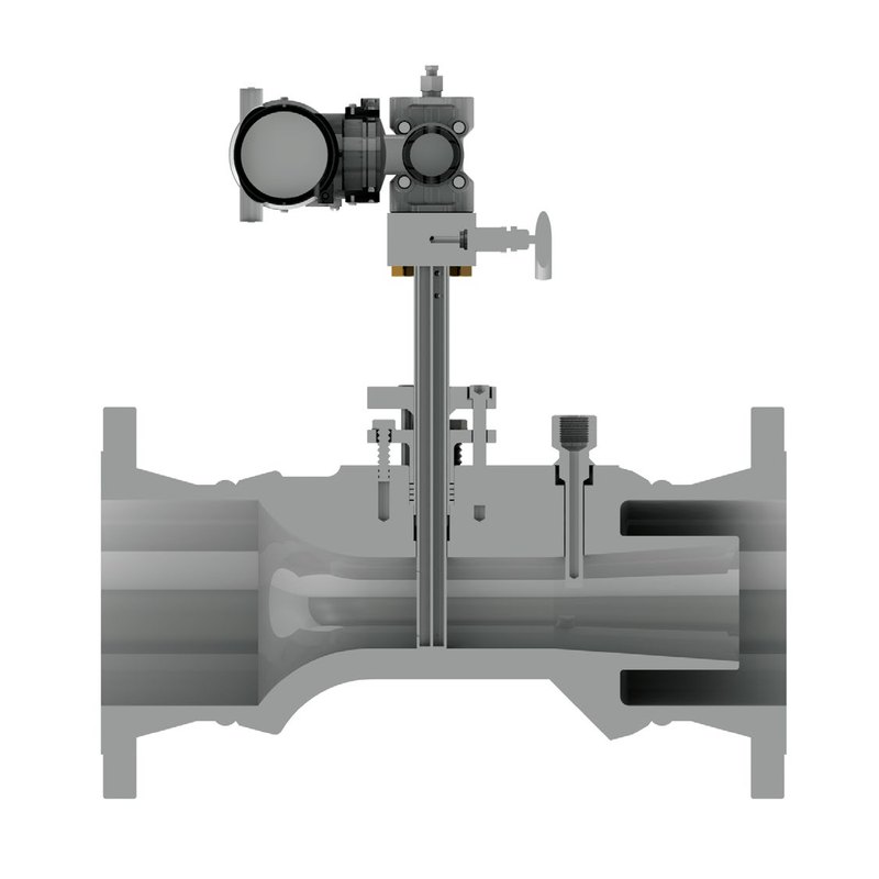 Armstrong VERIS Accelabar flow meter (venturi + averaging pitot), 1–12 in, Class 150–600