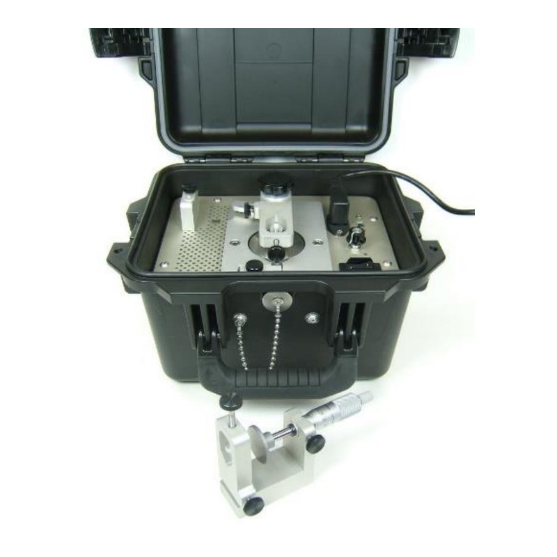 Bently Nevada TK-3 proximity system test kit: wobulator and spindle micrometer for calibrating probes and monitors