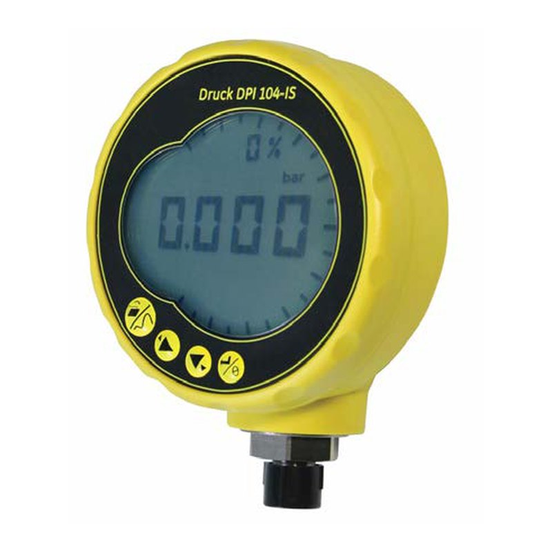 Druck DPI 104 digital test gauge, 0.05% FS, 0.7 to 1,400 bar, intrinsically safe option