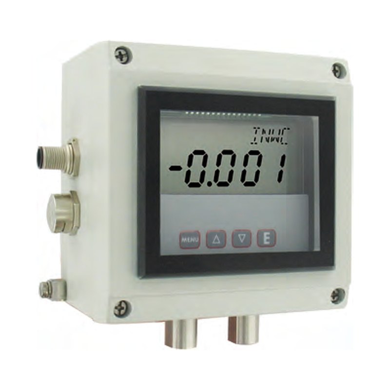 Dwyer ISDP intrinsically safe differential pressure transmitter, 0.25 to 100 in w.c., 4–20 mA, LCD