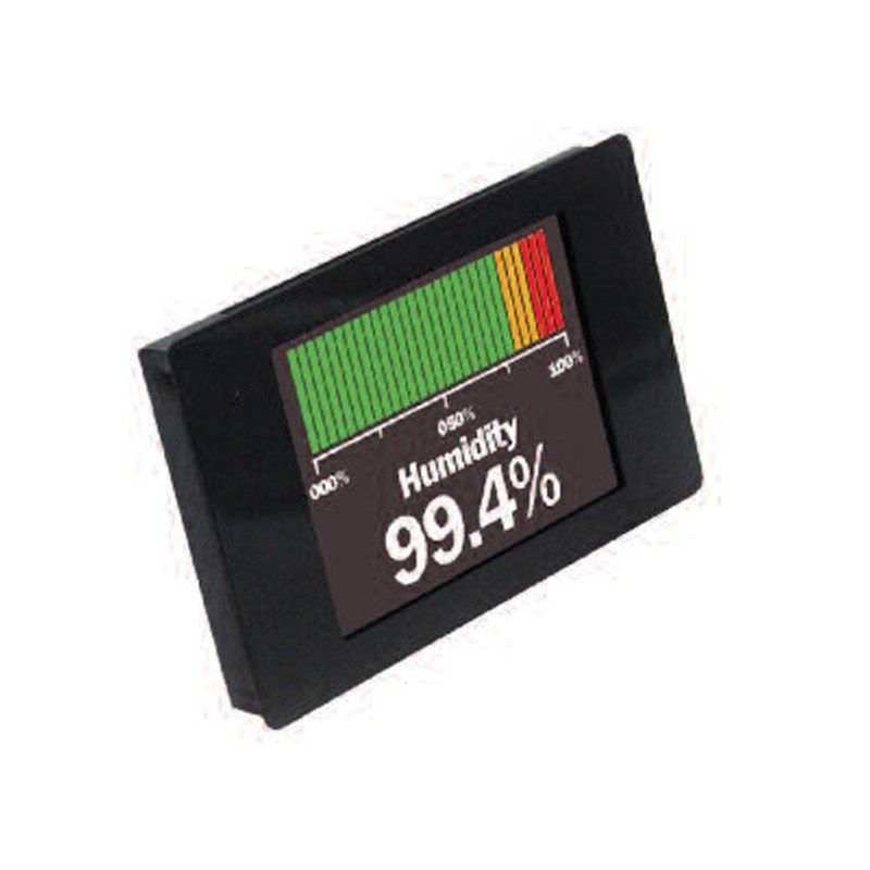 Dwyer SPPM smart programmable panel meter, colour touch screen, 0–40 V DC or 0–50 mA input