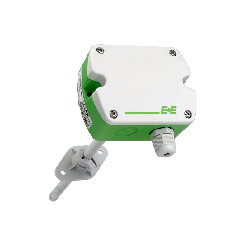 E+E EE160 humidity and temperature sensor for building automation, wall or duct mount