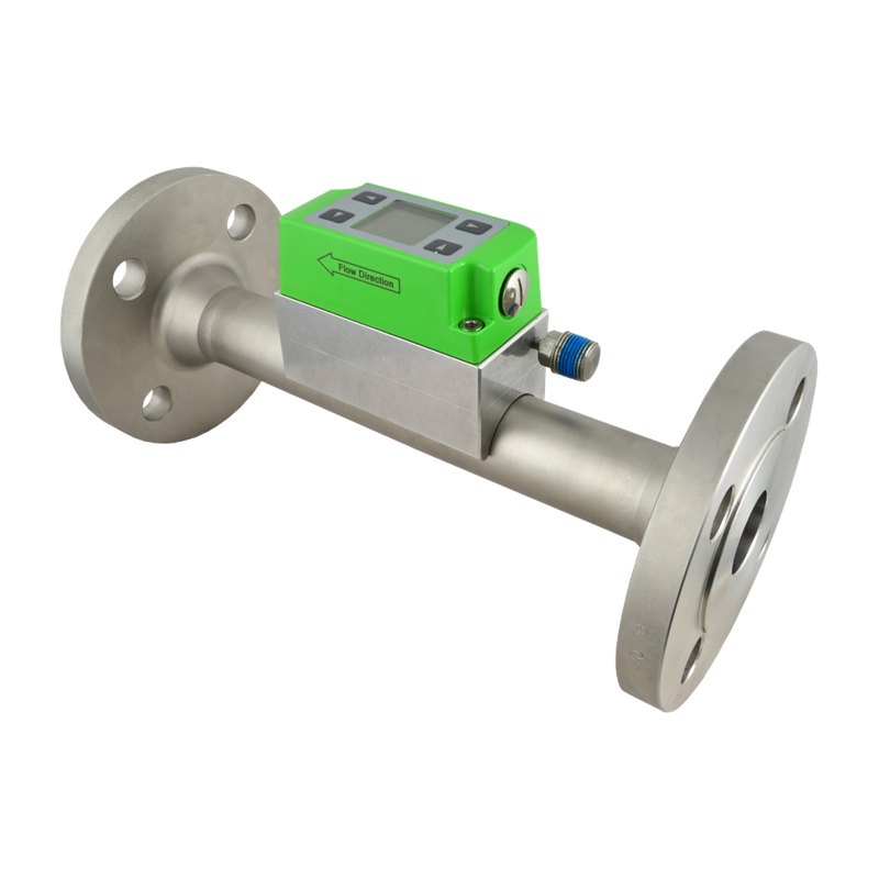 E+E EE741 thermal inline flow meter for compressed air and gases, DN15 to DN50, up to 848 Nm³/h, 16 bar