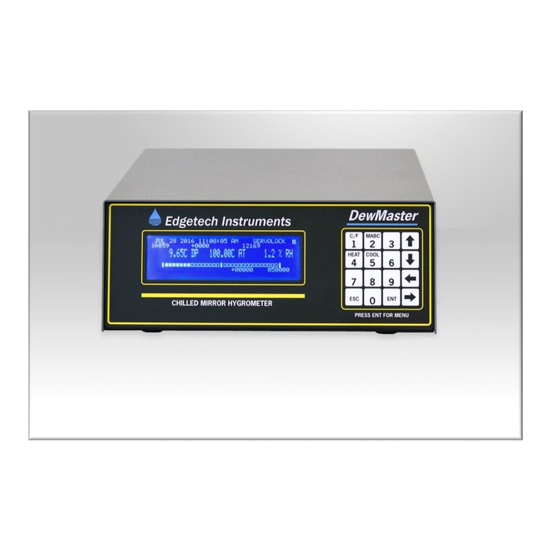Edgetech DewMaster chilled-mirror dew/frost point hygrometer, −90 to +95 °C dp