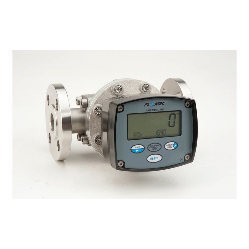 FLOMEC OM oval gear flow meters, ⅛ to 4 in, pulse output or mechanical register
