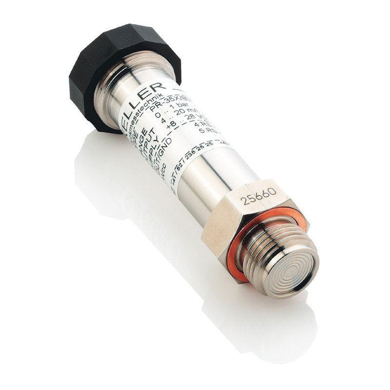 Keller 35 X HT / HTT pressure transmitters for bio-reactors and autoclaves, compensated to 150 °C, −1 to 30 bar