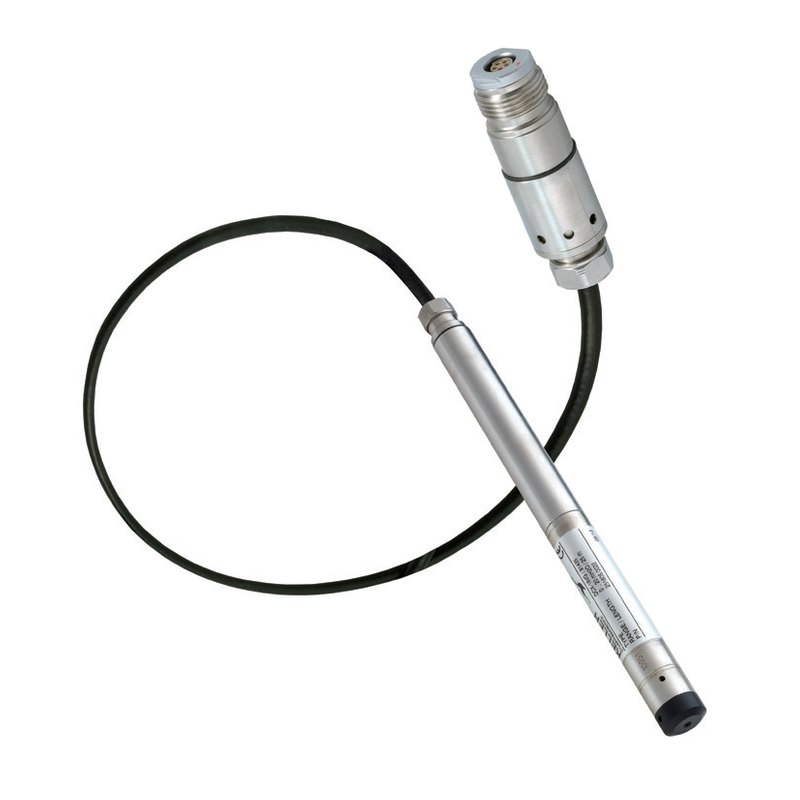 Keller DCX-16 autonomous level and temperature data logger, Ø 16 mm, 10–100 mWC