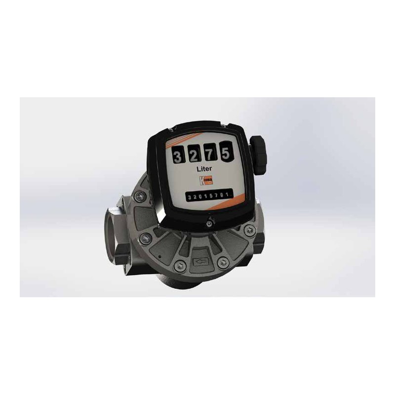 Kobold DON oval gear flow meter, ⅛ to 4 in, 0.5 L/h to 2,500 L/min, aluminium or stainless steel
