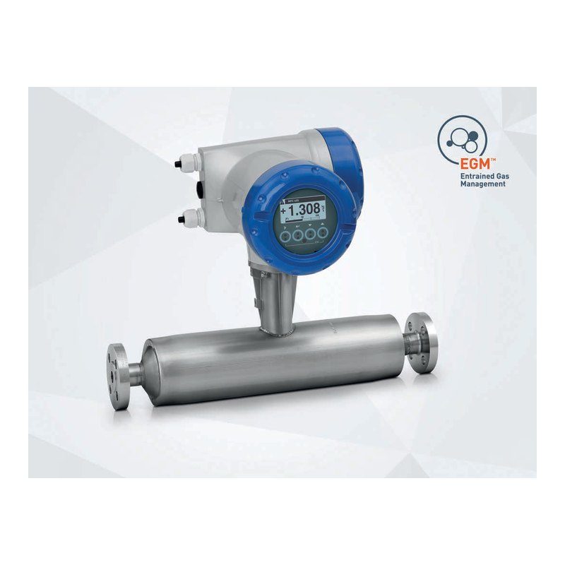 KROHNE OPTIMASS 1000 / 1400 twin straight-tube Coriolis mass flowmeter, DN 15–50
