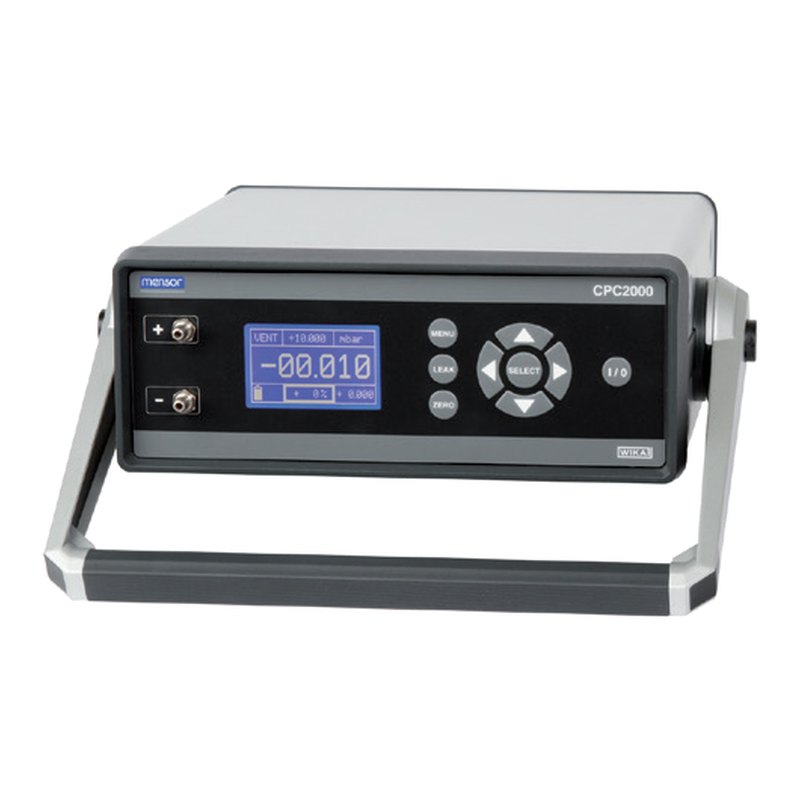 Mensor CPC2000 portable low-pressure controller, 1 to 1,000 mbar, internal pump, 0.1% FS