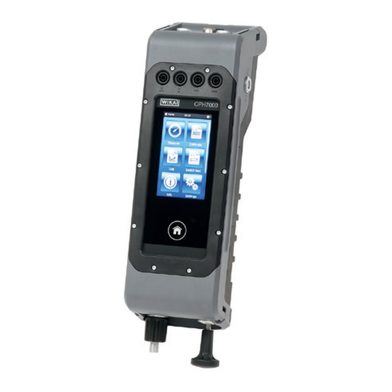 Mensor CPH7000 portable process calibrator, built-in pump −0.85 to 25 bar, 0.025% of span, mA/V, data logger