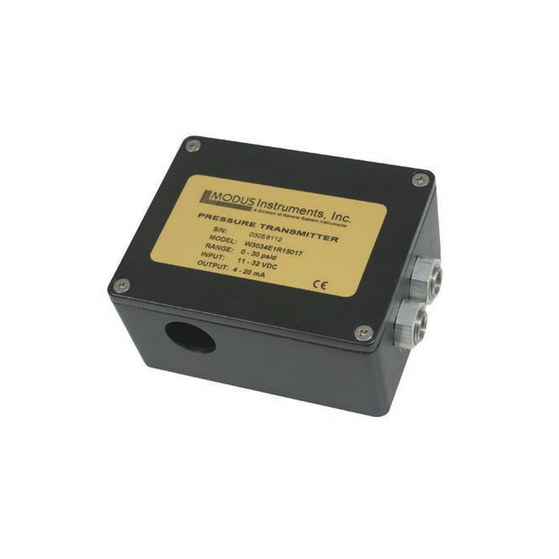 Modus W30 wet/wet differential pressure transmitter for liquids, 0–6 to 0–200 psid, 4–20 mA, 316 SS