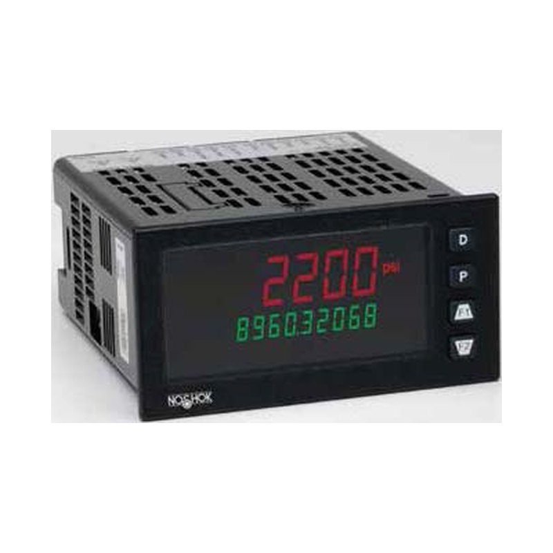 NOSHOK 2200 Series dual-display universal digital indicator, mA / V / thermocouple / RTD input