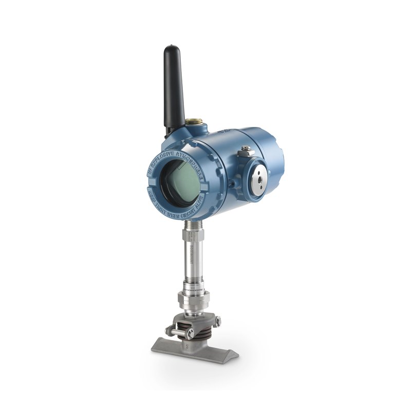 Rosemount 0085 non-intrusive pipe clamp RTD sensor, Pt100, −50 to 300 °C, DN15 to DN1500, X-well ready