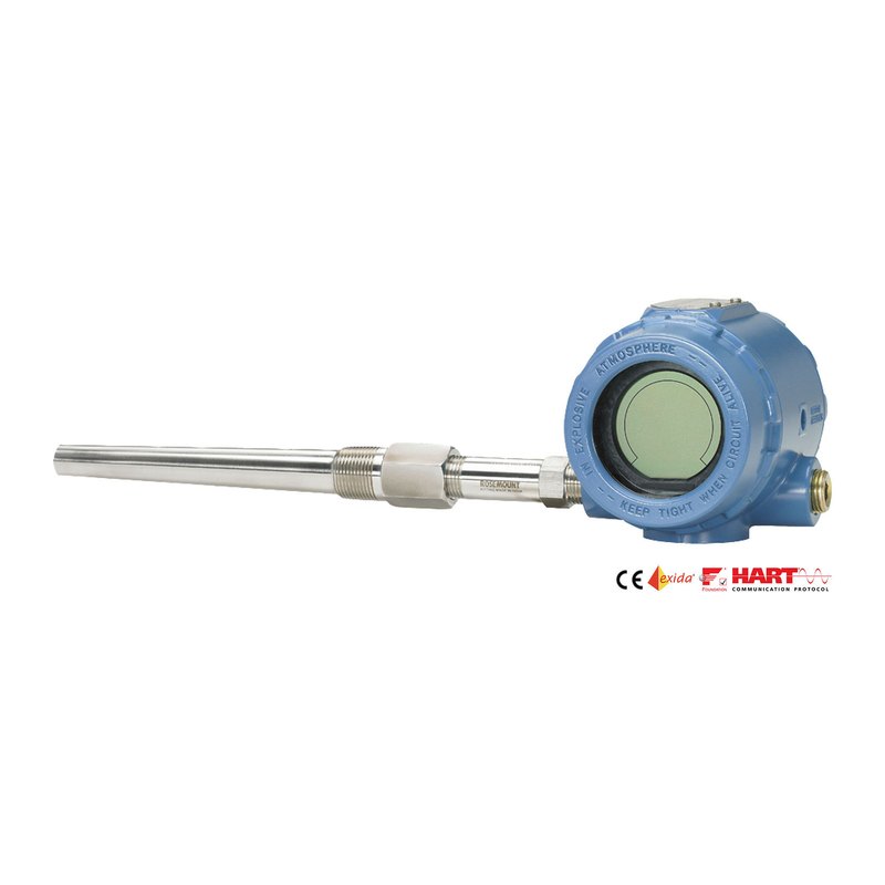 Rosemount 3144P field-mount temperature transmitter, single or dual input, HART or FOUNDATION Fieldbus, SIL 3, X-well