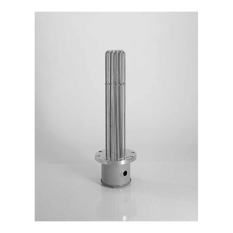 Watlow WATROD / FIREBAR ANSI flange immersion heaters for liquids and gases, up to 3 MW, 2 to 48 in flanges