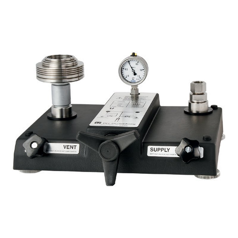 WIKA CPB3500 pneumatic dead-weight tester, −1 to 120 bar