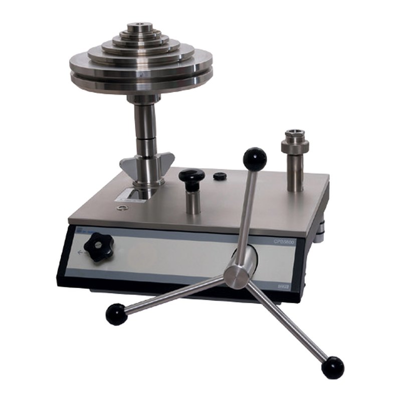 WIKA CPB5800 hydraulic pressure balance, single and dual range up to 1,400 bar