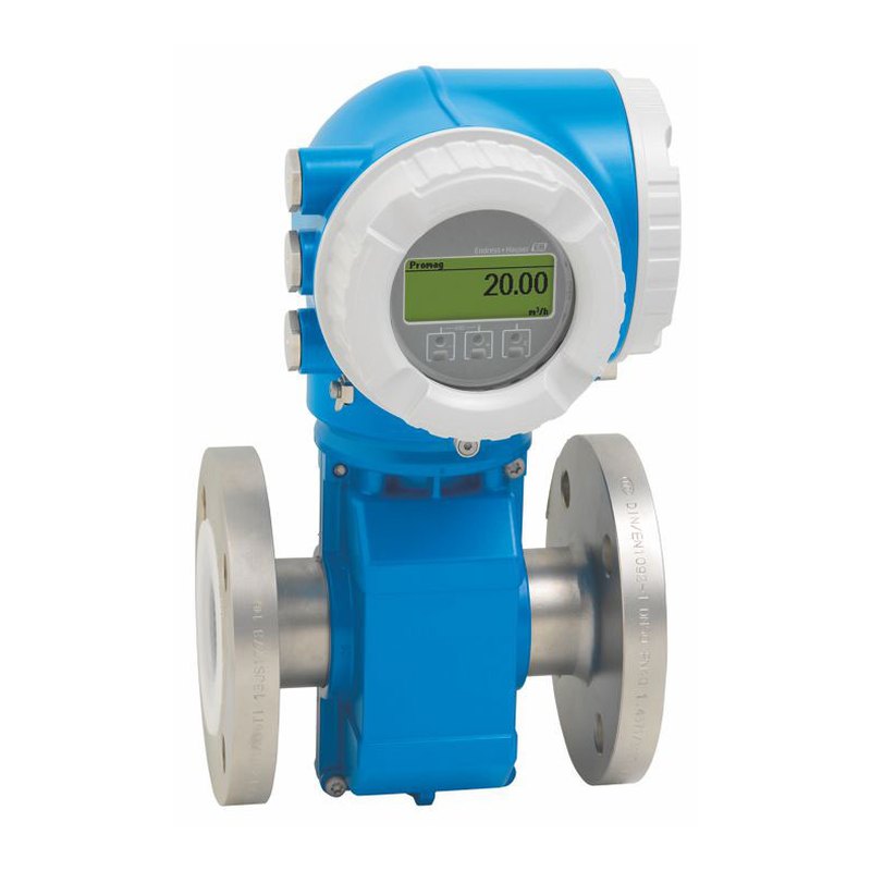 Endress+Hauser Proline Promag P 300 electromagnetic flow meter, DN 15–600, PTFE/PFA liner to 180 °C, compact, up to 3 I/Os, Ex