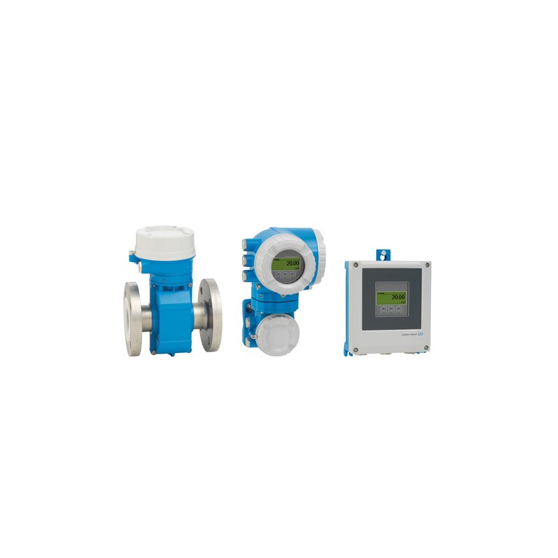Endress+Hauser Proline Promag P 500 electromagnetic flow meter, remote transmitter with up to 4 I/Os, DN 15–600, PTFE/PFA to 180 °C