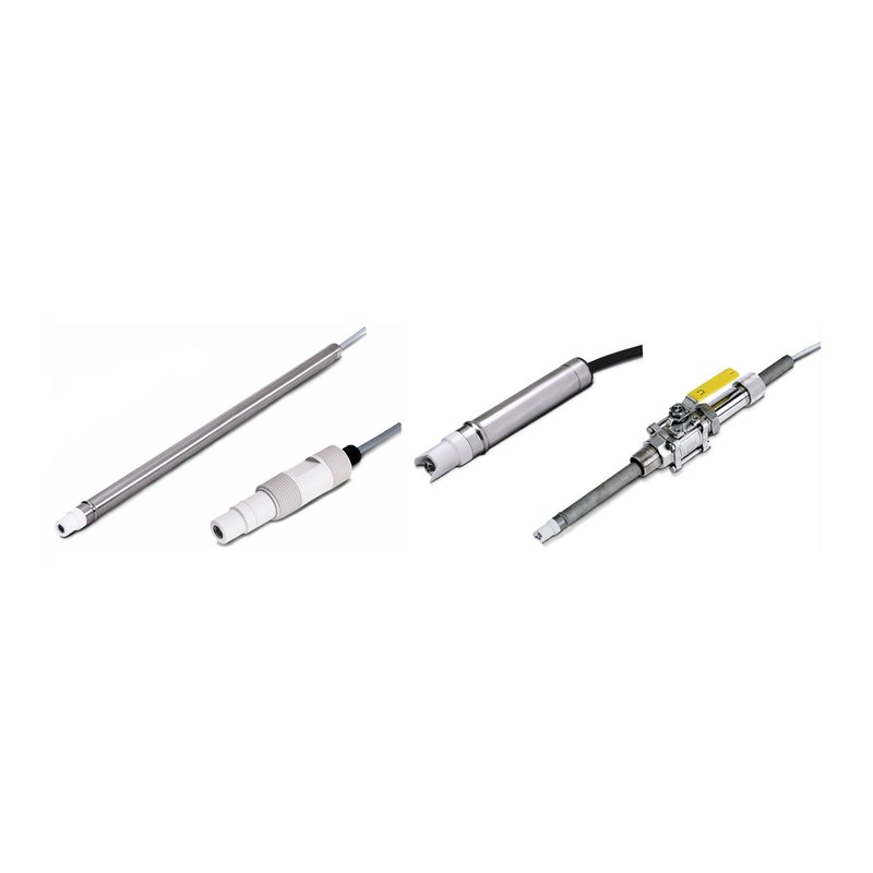 Rosemount TUpH 396P / 396PVP pH/ORP sensor, polypropylene body, 1 in MNPT, 0–14 pH or ±1500 mV, SMART preamplifier